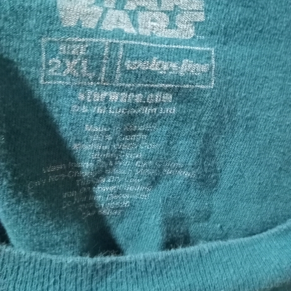 Star wars short sleeve men's tshirt. Size 2XL - Picture 5 of 5